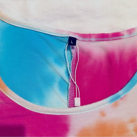 Summer Dress with Cold Shoulders - Large - Picture 4 of 4